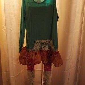 Peaches and creams outfit